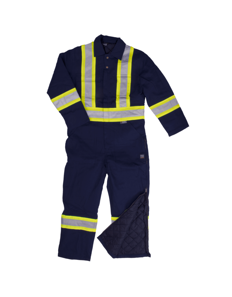 WORK KING Par-Dessus (Coverall) Doublé Work King Bande Réflectif 3M