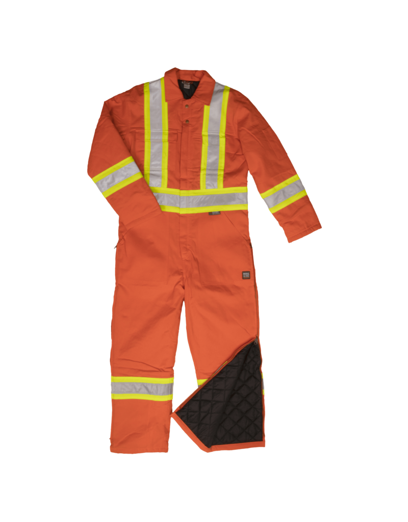 WORK KING Par-Dessus (Coverall) Doublé Work King Bande Réflectif 3M