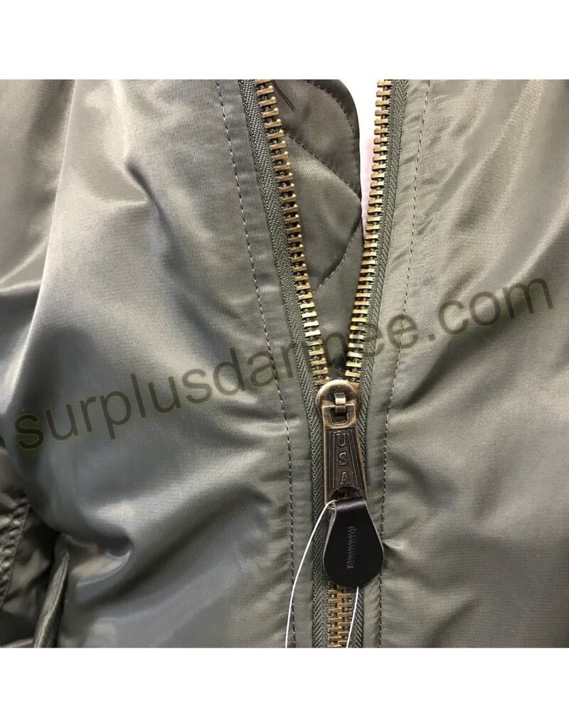 SGS Aviation Bomber Jacket MA-1 Olive Sage SGS