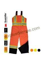 TOUGH-DUCK Salopette Travail Isolée Réflectif 3M Haute Visibilité Tough Duck