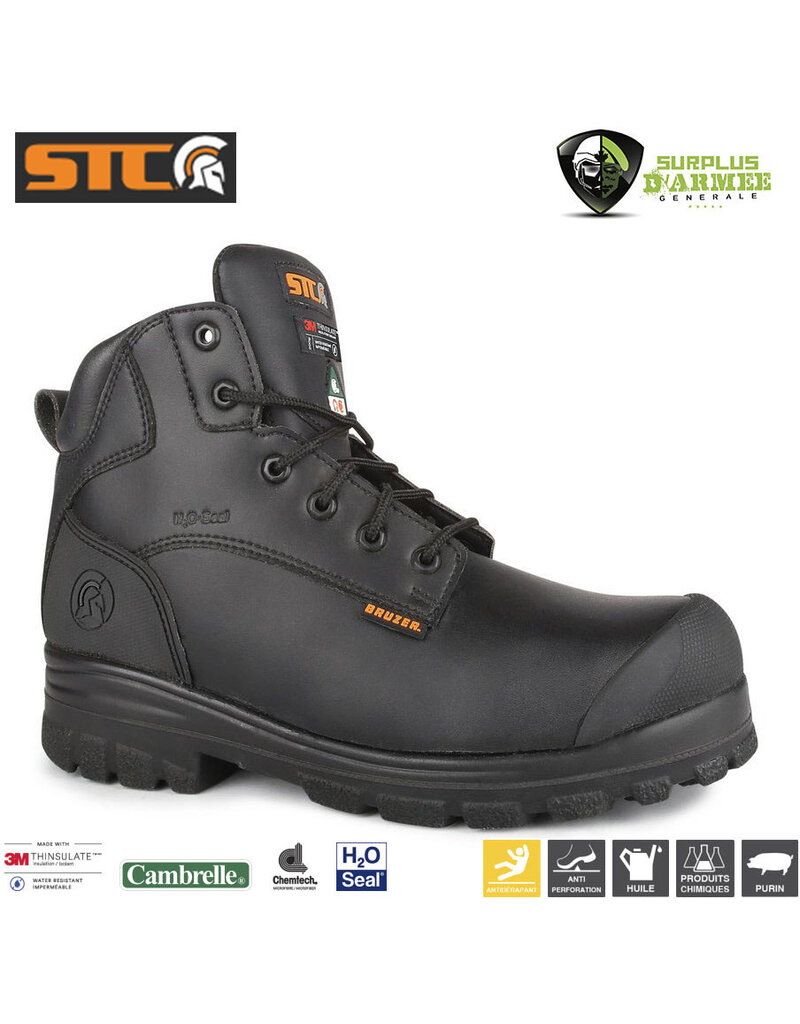 STC Work boot 6 "Trump Black STC