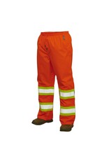 WORK KING Reflective Waterproof Pants Orange Work King
