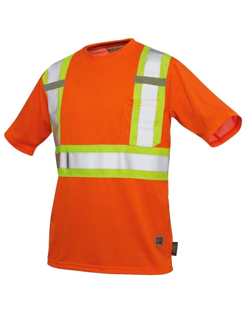 WORK KING Reflective Work King High Visibility T-Shirt