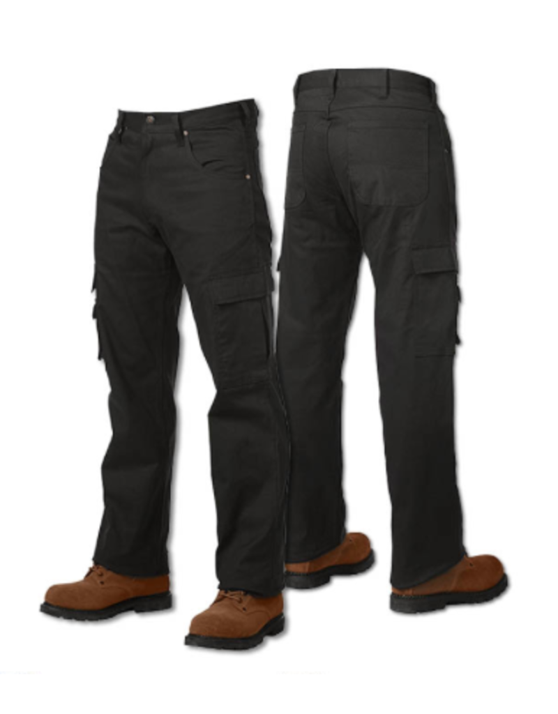 TOUGH-DUCK Pantalon De Travail Cargo Stretch Tough Duck Noir