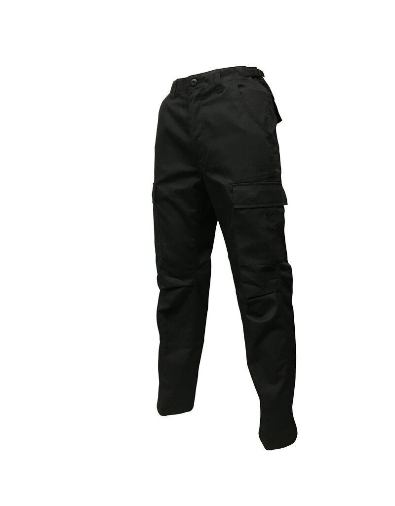 SGS Cargo Pants Black Military Style