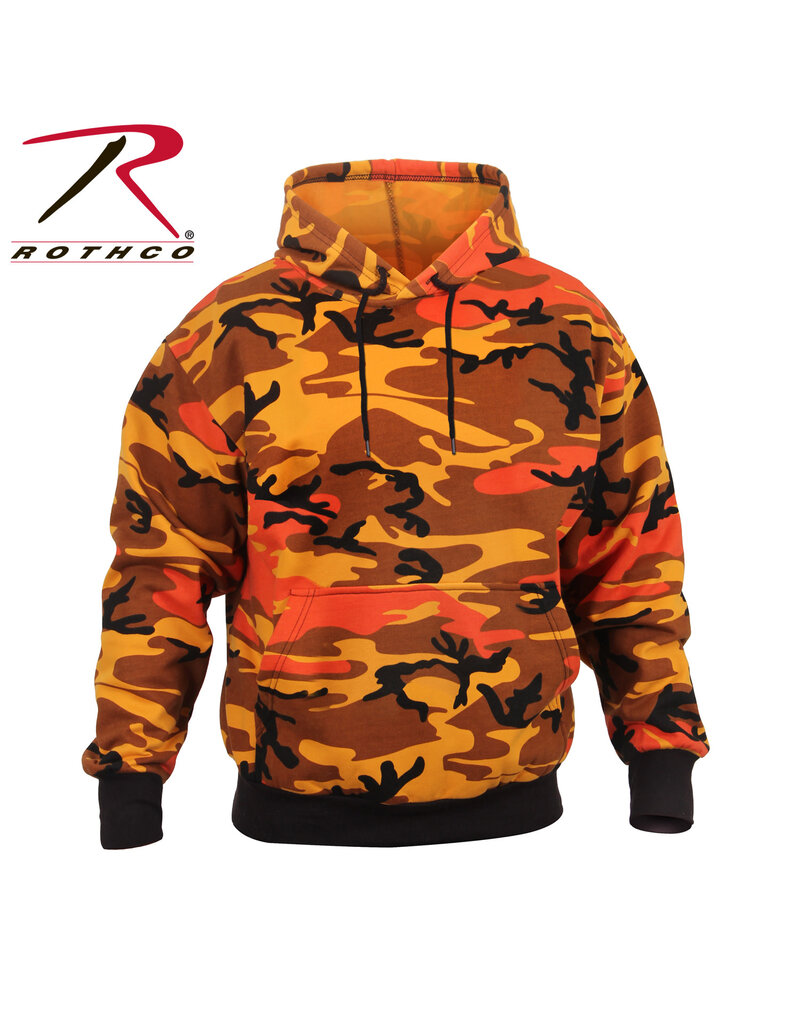 ROTHCO Chandail Coton Ouaté Camo Orange Rothco