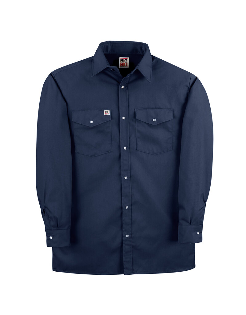 BIG-BILL Chemise Big Bill Travail M-Longue Navy