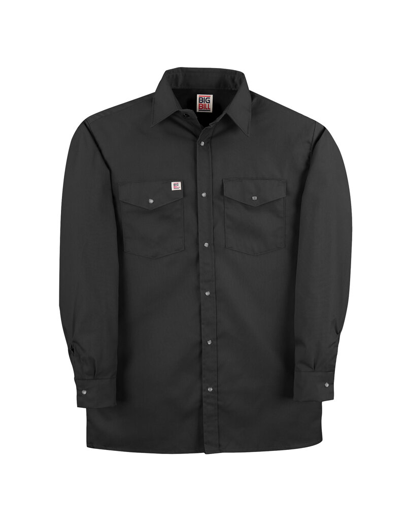 BIG-BILL Chemise Big Bill Travail M-Longue Noir