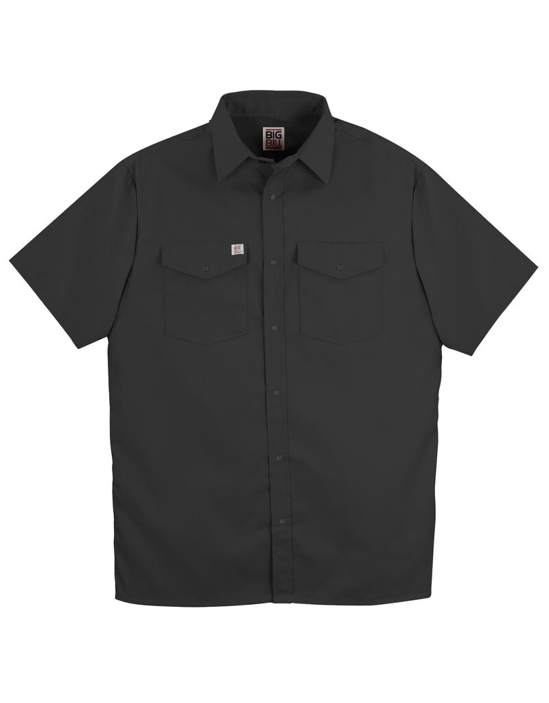 BIG-BILL Chemise Big Bill Travail M-Court Noir 237