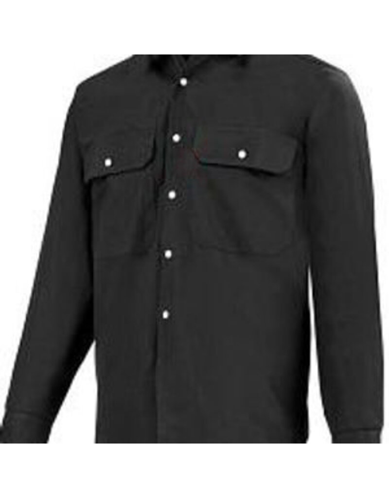 GATTS Chemise Gatts de Travail M-Longue Noir 625-S