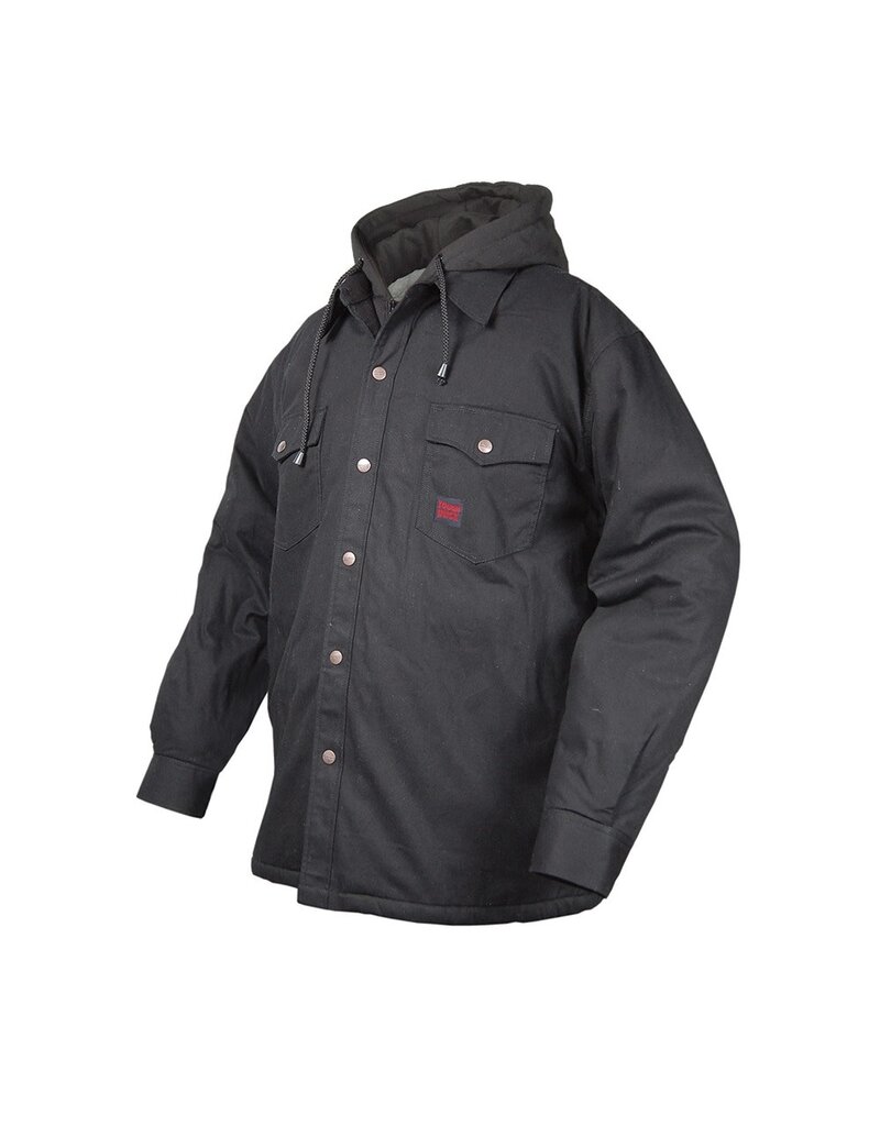 TOUGH-DUCK Chemises Doublée en Sherpa Noir Tough Duck