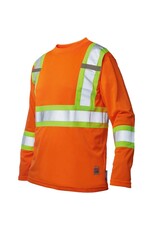 TOUGH-DUCK Tough Duck Long Sleeve High Visibility Mesh Sweater