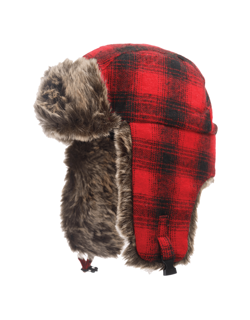 TOUGH-DUCK Tough Duck Plaid Aviator Hat