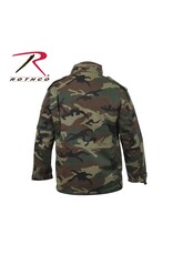 ROTHCO Manteau Camo Woodland M-65 Doublé Rothco