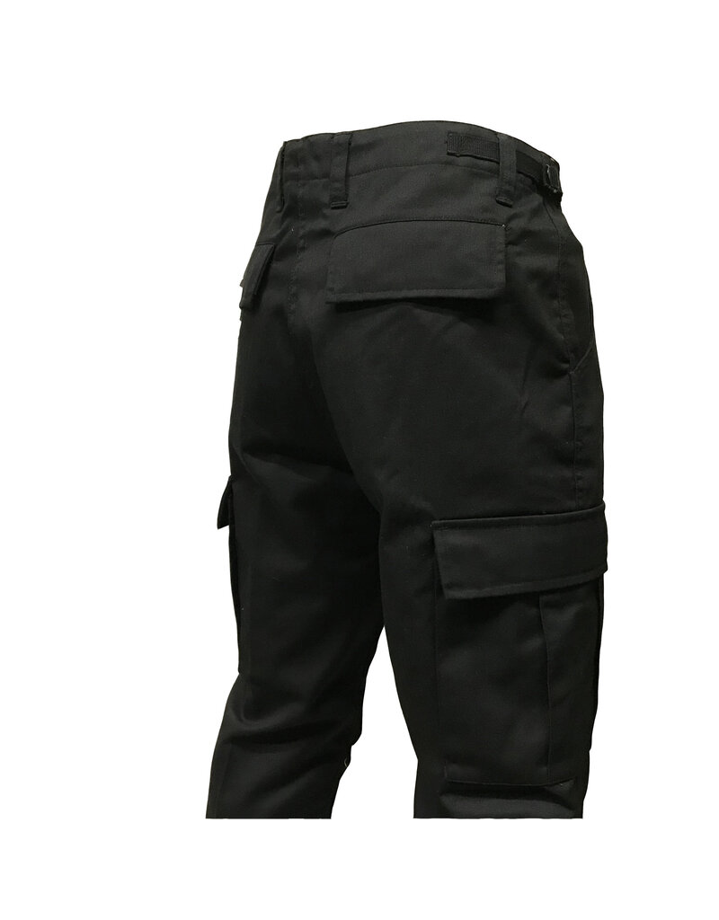 SGS Cargo Pants Black Military Style