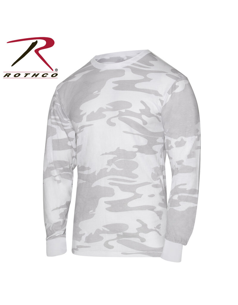 ROTHCO Chandail Manche Longue Camouflage  Blanc
