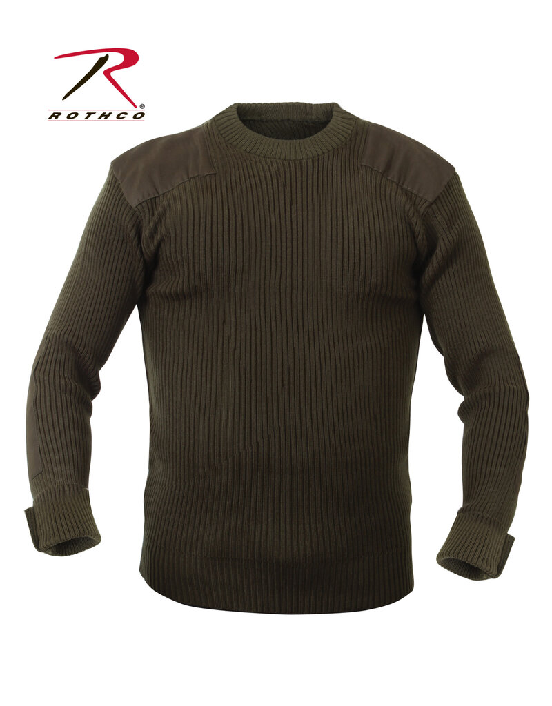 ROTHCO Chandail Style Militaire Commando Acrylic Olive Rothco