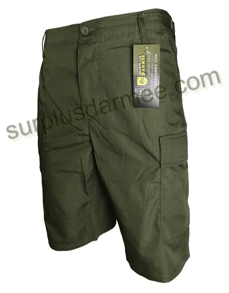 SGS Bermuda Shorts Cargo Ripstop Military Style Olive SGS