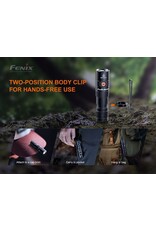 FENIX Flashlight Tactical 550 Lumens PD25 Fenix
