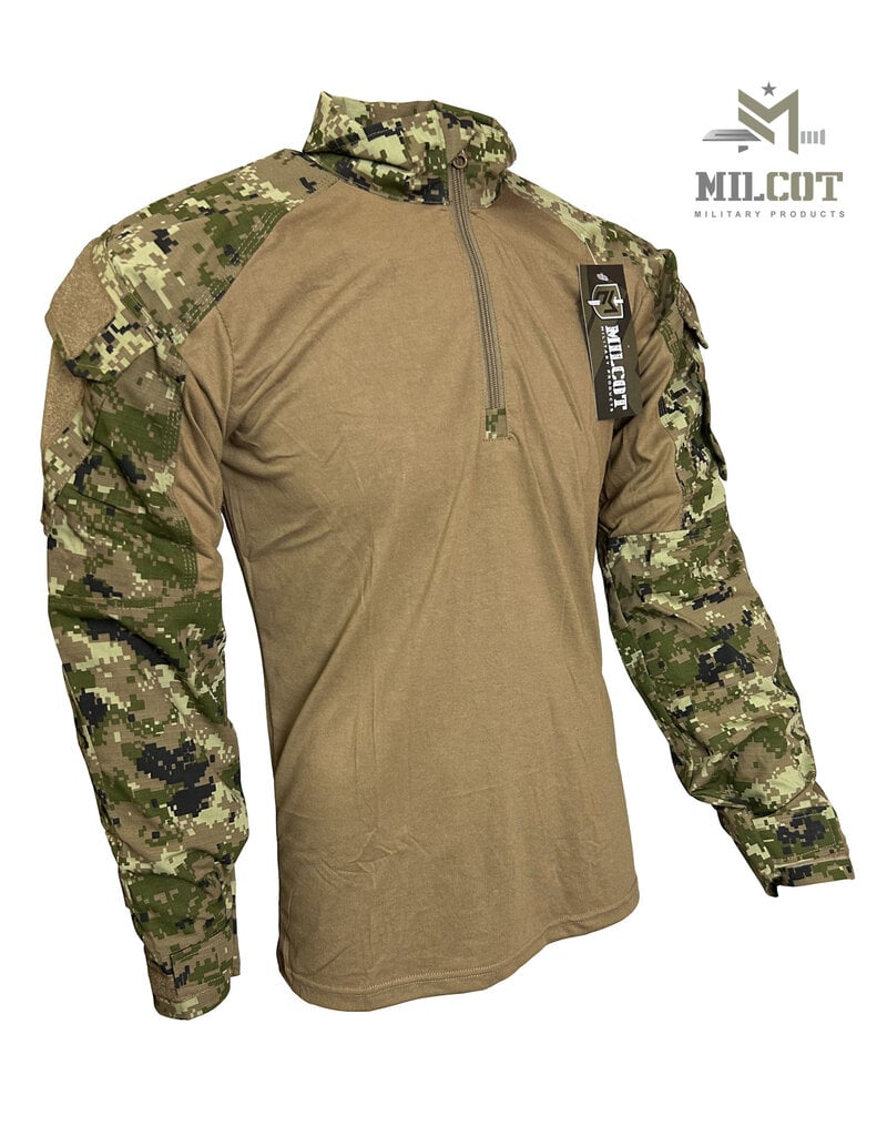 MILCOT MILITARY MULTI TAN MT STYLE CADPAT MILCOT COMBAT SHIRT