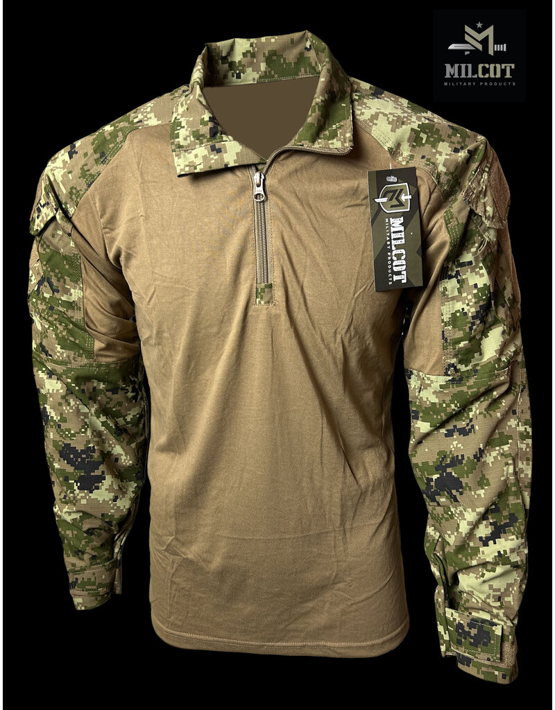 MILCOT MILITARY MULTI TAN MT STYLE CADPAT MILCOT COMBAT SHIRT