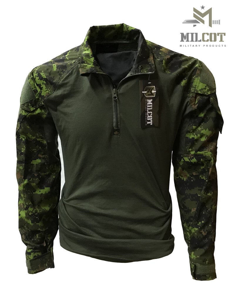 MILCOT MILITARY Chandail de Combat Style CadPat Canadien Milcot