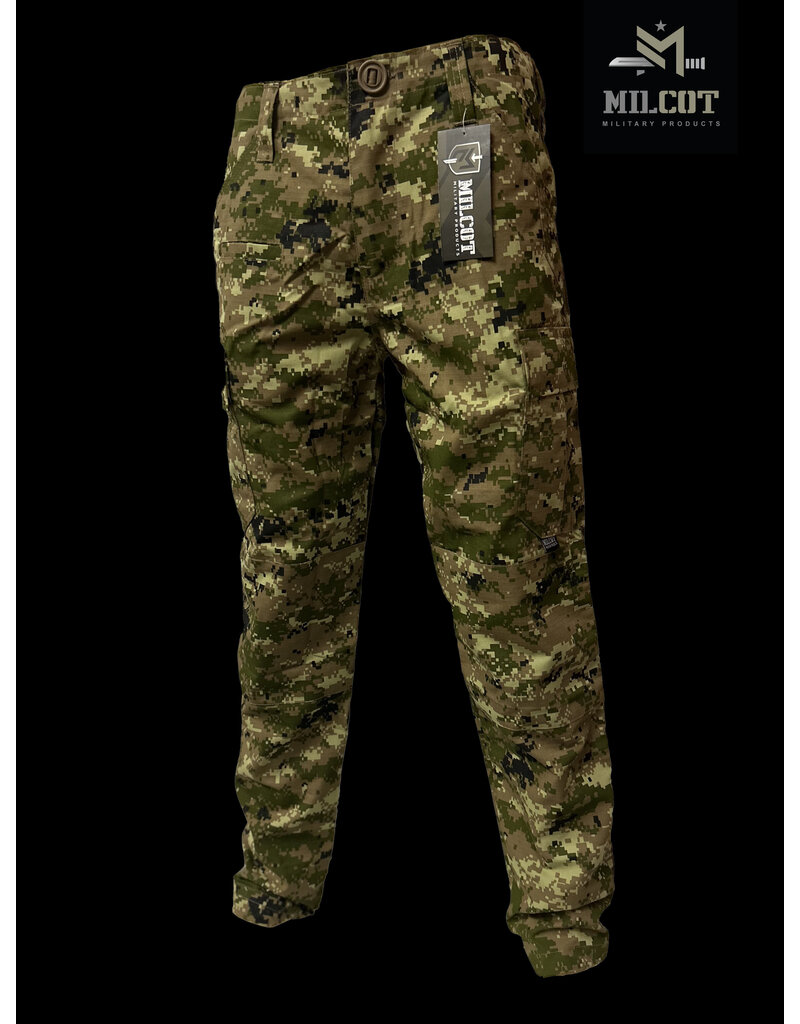 MILCOT MILITARY CADPAT STYLE TROUSERS CAMO MT MULTI TAN MILCOT