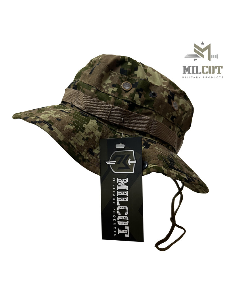 MILCOT MILITARY BOONIE HAT MILITARY STYLE CADPAT MT MULTI TAN MILCOT