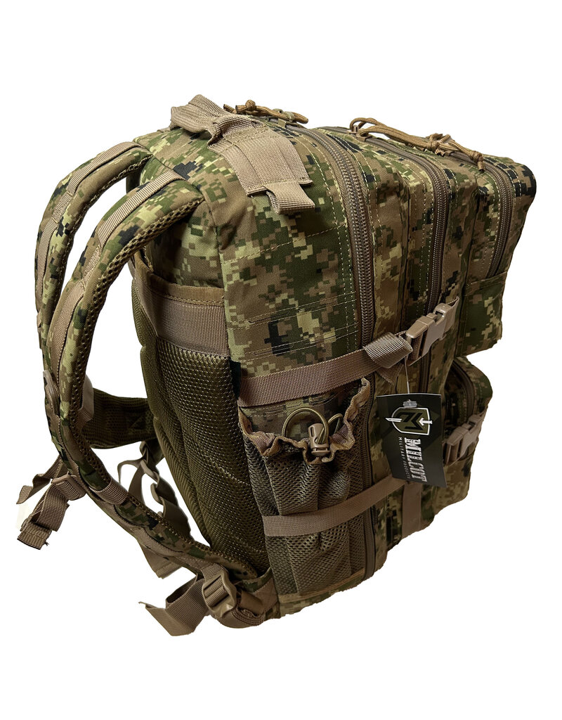 MILCOT MILITARY SAC A DOS ASSAULT PACK 35L STYLE CADPAT MULTI TAN MT MILCOT
