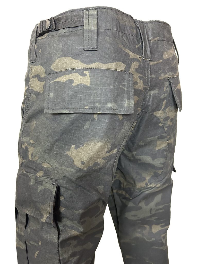 MILCOT MILITARY PANTALON CAMO NOIR TACTICAL  MILCOT