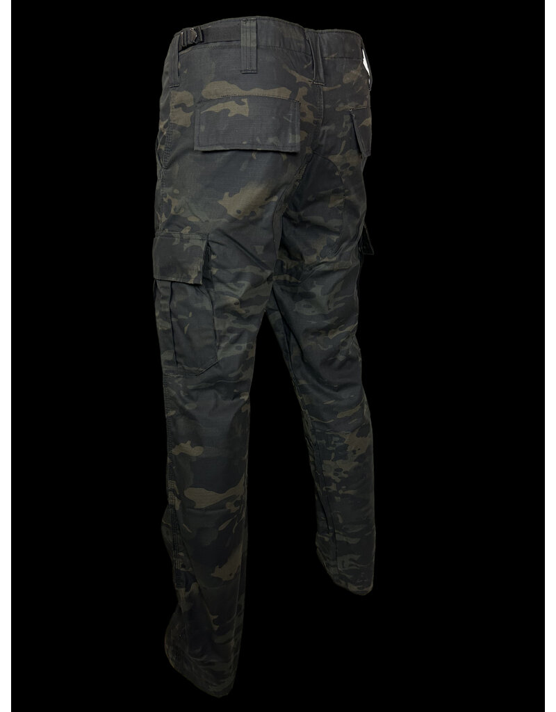 MILCOT MILITARY PANTALON CAMO NOIR TACTICAL  MILCOT