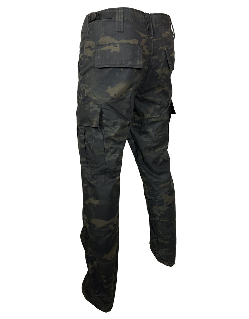 MILCOT MILITARY PANTALON CAMO NOIR TACTICAL  MILCOT