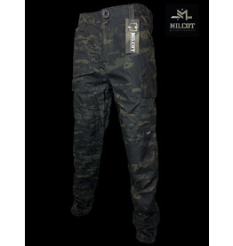 MILCOT MILITARY BLACK CAMO TACTICAL MILCOT PANTS