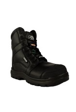 J.AUDET.JR J. Audet Black TRS Waterproof Work Boot