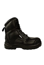 J.AUDET.JR J. Audet Black TRS Waterproof Work Boot
