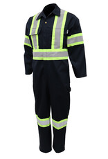 GATTS Gatts Reflective Stripe Visibility Coverall