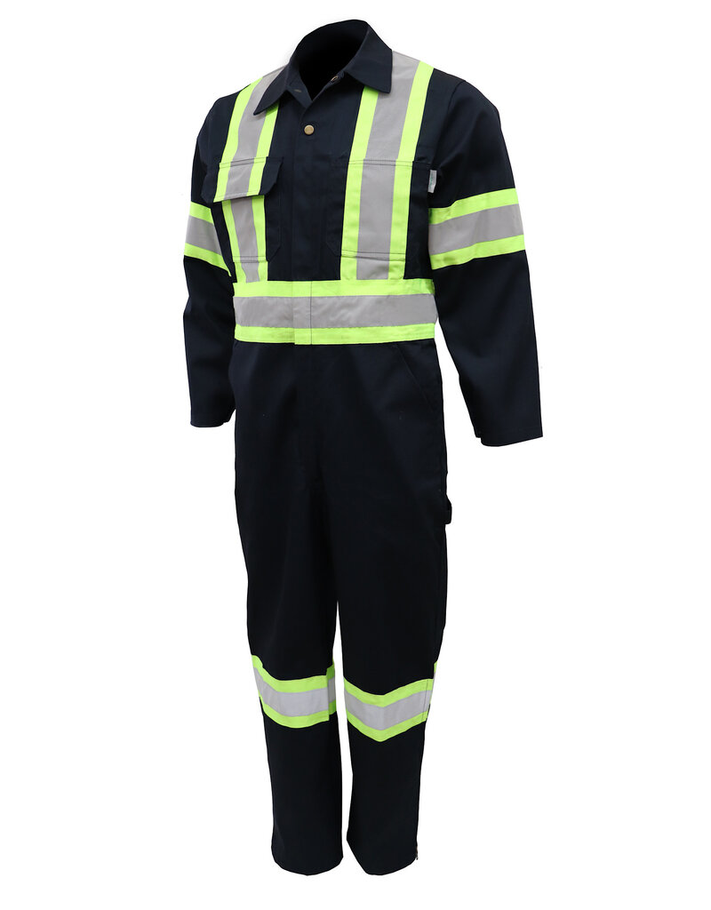 GATTS Gatts Reflective Stripe Visibility Coverall