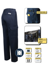 GATTS Pantalon D'hiver Cargo Doublé Extensible Polar de travail Gatts