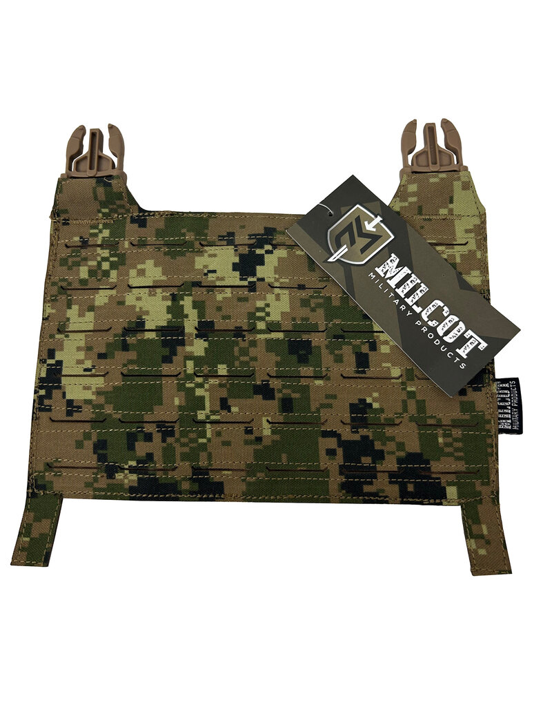 MILCOT MILITARY PANNEAU AVANT VESTE MOLLE LASER-CUT MT MILCOT