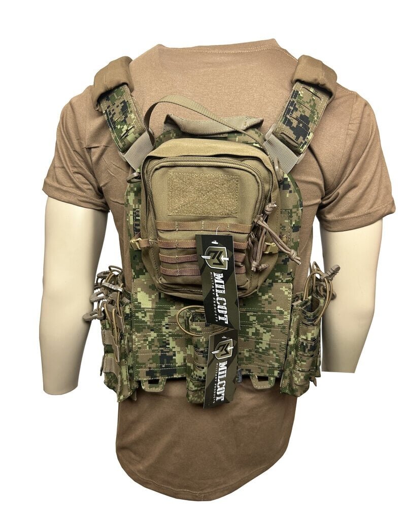 MILCOT MILITARY PLATE CARRIER VESTE TACTIQUE MAGNETIQUE MILCOT MILITARY