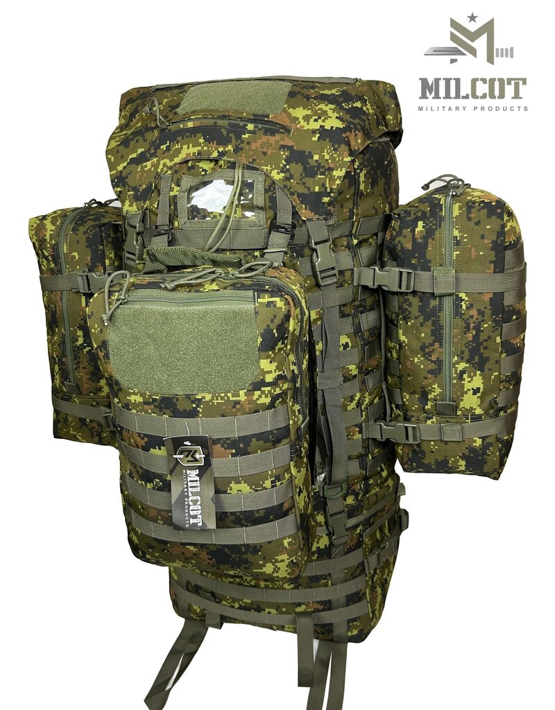 MILCOT MILITARY BACKPACK 100L + 20L LITERS MILCOT