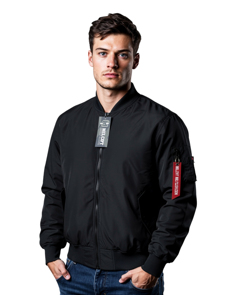 MILCOT MILITARY Manteau Aviation Bomber Milcot