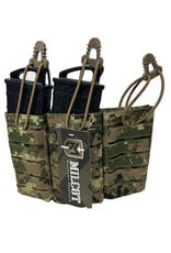 MILCOT MILITARY Open Triple Magazine Pouch 5.56 M/4 Laser-Cut  MILCOT