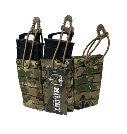 MILCOT MILITARY Pochette Chargeur Open Triple 5.56 M/4  Laser-Cut  MILCOT