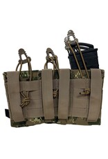 MILCOT MILITARY POCHETTE CHARGEUR DOUBLE OPEN TRIPLE 6X 5.56 M/4 MILCOT