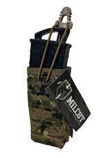 MILCOT MILITARY POCHETTE CHARGEUR OPEN SIMPLE 5.56 M/4 LASER-CUT MILCOT
