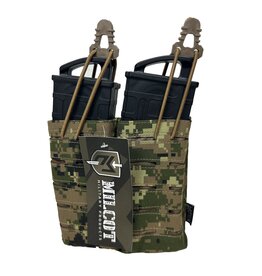 MILCOT MILITARY POCHETTE CHARGEUR OPEN DOUBLE 5.56 M/4 LASER-CUT MILCOT