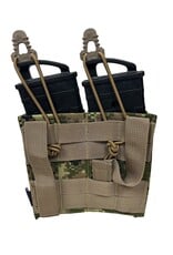 MILCOT MILITARY DOUBLE OPEN MAGAZINE POUCH 5.56 M/4 LASER-CUT MILCOT