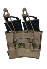 MILCOT MILITARY POCHETTE CHARGEUR OPEN DOUBLE 5.56 M/4 LASER-CUT MILCOT