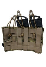 MILCOT MILITARY Open Triple Magazine Pouch 5.56 M/4 Laser-Cut  MILCOT